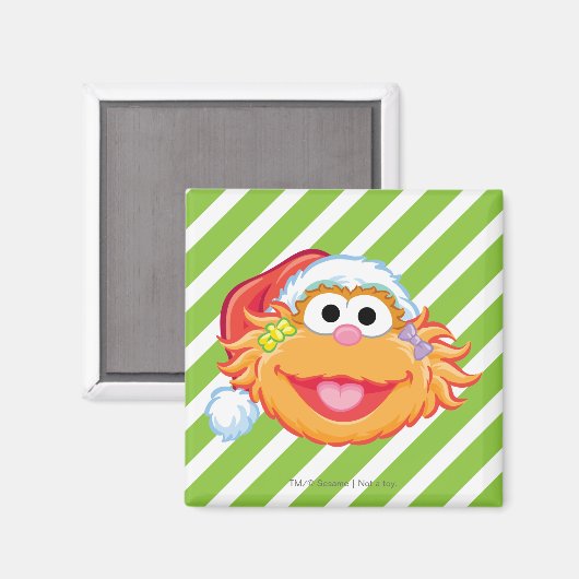 Santa Hat Zoe Magneet (Voorkant / Achterkant)