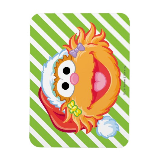 Santa Hat Zoe Magneet (Verticaal)