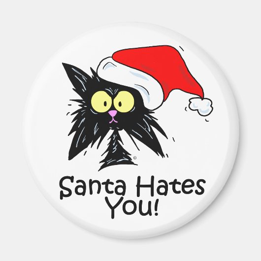 Santa Hates je Magneet (Voorkant)
