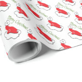 Santa Hats Cadeaupapier (Rol Hoek)