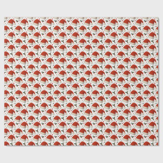 Santa Hats Cadeaupapier (Vlak)
