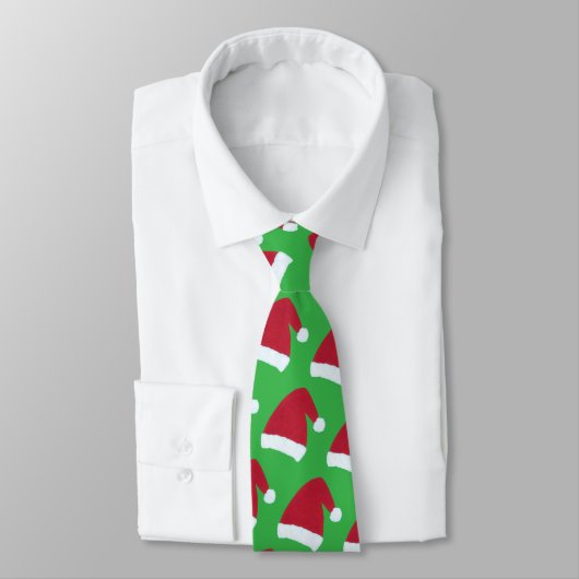 Santa Hats Christmas Ties Stropdas (Gebonden)