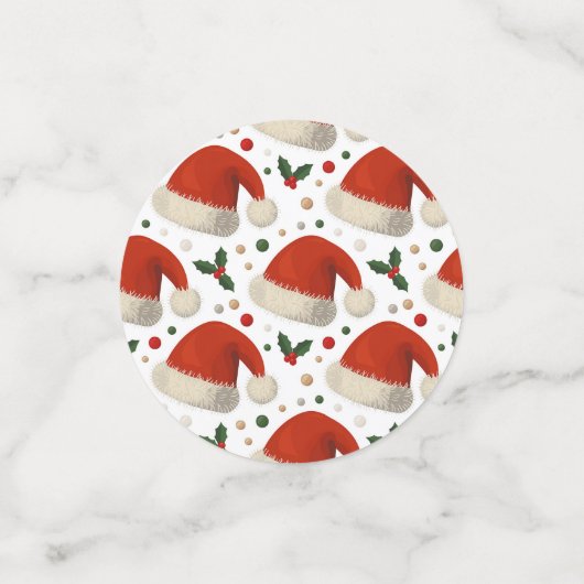 Santa Hats Confetti (Kleine voorkant)