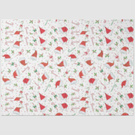 Santa Hats en snoeprietten Tissuepapier