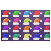 santa hats fabric stof (Fat Quarter)