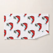 Santa Hats kerstkeukenset Bad Handdoek (Handdoek)