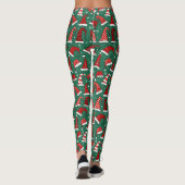 Santa Hats Leggings (Achterkant)