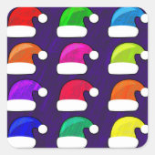 Santa Hats stickers (Voorkant)