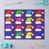 santa hats tissue tissuepapier (Craft)