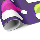 santa hats wrappers cadeaupapier (Rol Hoek)