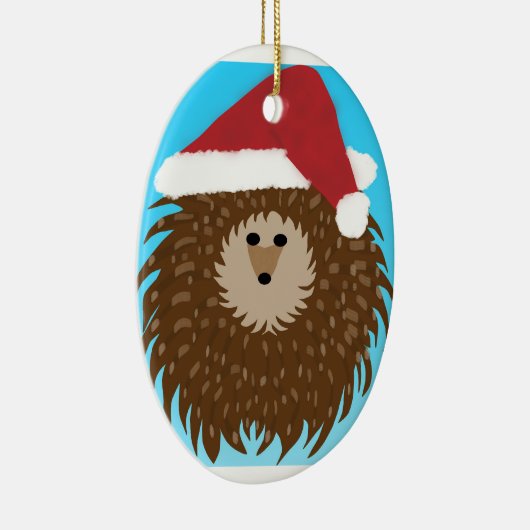 Santa Hedgie Ornament (Rechts)