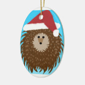 Santa Hedgie Ornament (Links)