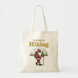 Santa Hiking Tote Bag
