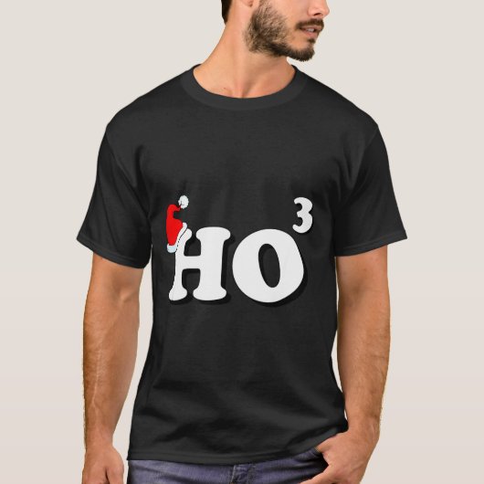 Santa Ho3 Ho Cubed Gift Women Men Teacher Funny Ch T-shirt (Voorkant)