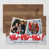 Santa Ho Ho Ho (Voorkant / Achterkant)