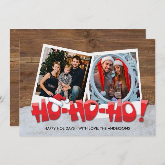 Santa Ho Ho Ho (Voorkant / Achterkant)