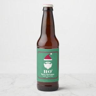 Santa, Ho Ho Ho, Holiday Bier Etiket