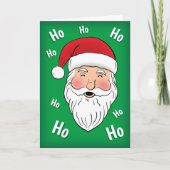 Santa (Ho, Ho, Ho) Kaart (Voorkant)
