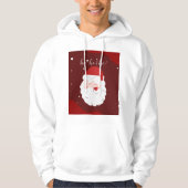 "Santa 'Ho! Ho! Ho!' Kerst Hoodie - Perfect (Voorkant)