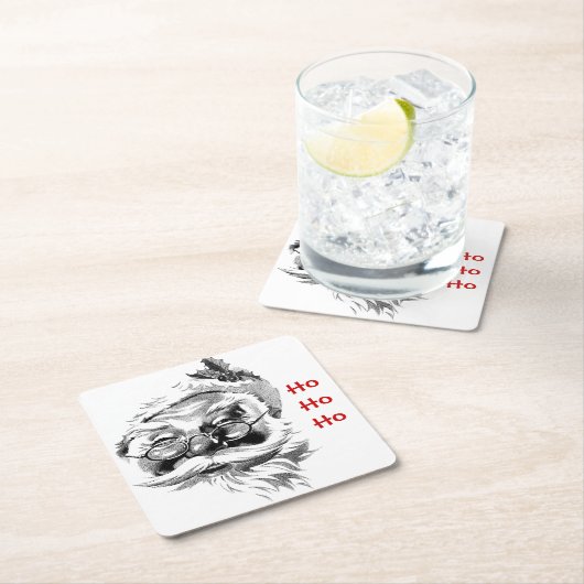 Santa Ho Ho Ho Onderzetter (Insitu)