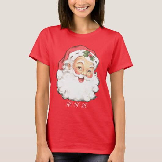 Santa Ho Ho Ho Shirt (Voorkant)