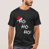 Santa Ho Ho Ho T-shirt (Voorkant)