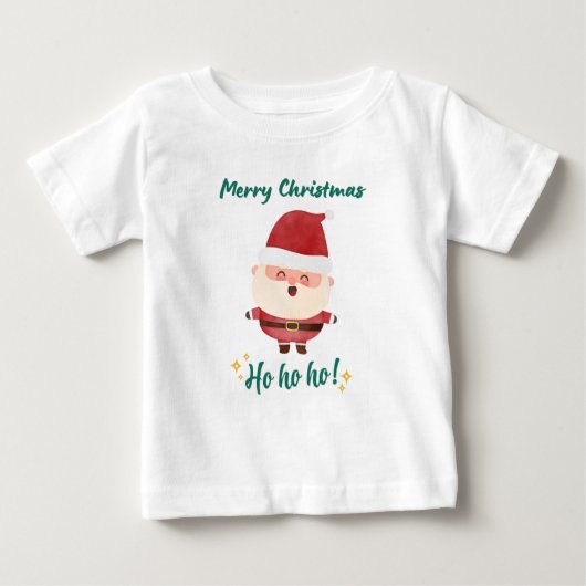 Santa Ho Ho Ho! T-Shirt (Voorkant)