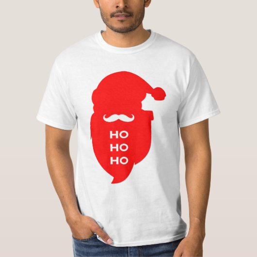Santa HO HO HO T-shirt (Voorkant)