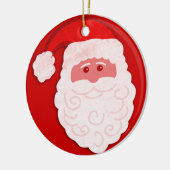 Santa "Ho Ho Ho Vrolijk Kerstfeest" ornament (Links)