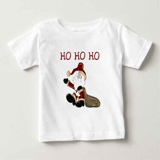 Santa HO HO T-shirts en geschenken (Voorkant)