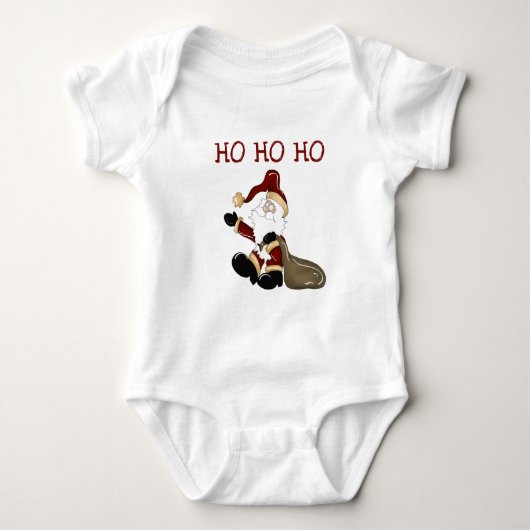 Santa HO HO T-shirts en geschenken (Voorkant)