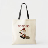 Santa HO HO T-shirts en geschenken Tote Bag (Voorkant)