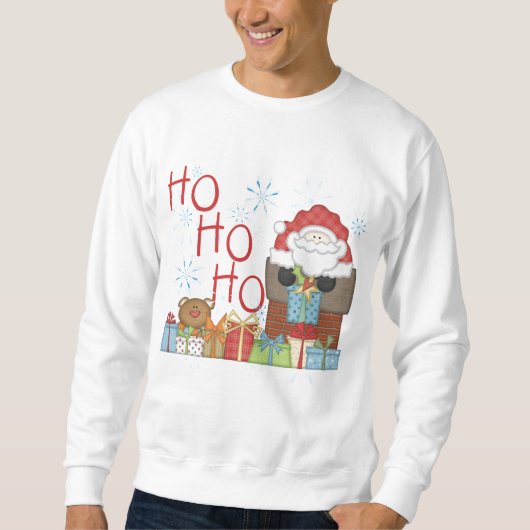 Santa Ho Ho Tshirts en Geschenken (Voorkant)