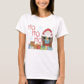 Santa Ho Ho Tshirts en Geschenken (Voorkant)