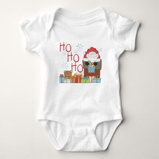 Santa Ho Ho Tshirts en Geschenken (Voorkant)