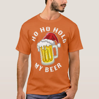 Santa Ho Houd Mijn Biergrappig Kerst Drink T-shirt