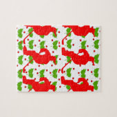 SANTA HOCKEY LEGPUZZEL (Horizontaal)