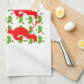 SANTA HOCKEY THEEDOEK (Quarter Fold)