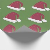 Santa hoed inpakpapier (Hoek)
