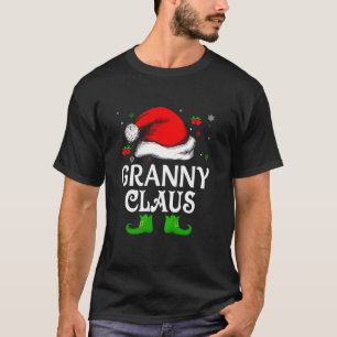 Santa hoed oma claus elf grappige lelijke kerst Sw T-shirt