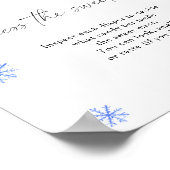 Santa hoed - raad de zoete puinhoop poster (Hoek)