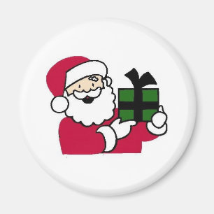 Santa Holding Gift Magneet