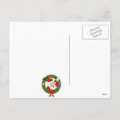 Santa Holiday Briefkaart () (Achterkant)