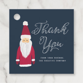 Santa Holiday dank u Gift Exchange Marine Bedankjes Labels