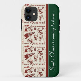 Santa Holiday iPhone 5/5S Case-Mate iPhone Case