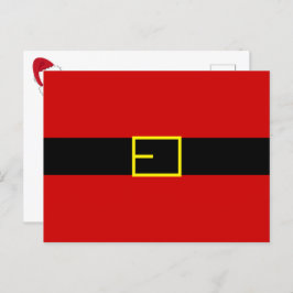 Santa Holiday Post Card Briefkaart