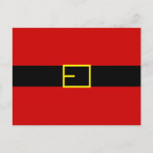 Santa Holiday Post Card Briefkaart (Voorkant)