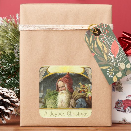  Santa Holiday Sticker (Feestdagen)