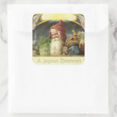 Santa Holiday Sticker (Tas)