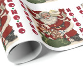 Santa Holiday-verpakkingspapier Cadeaupapier (Rol Hoek)